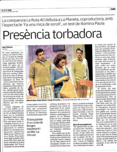 FA UNA MICA DE SOROLL de Romina Paula