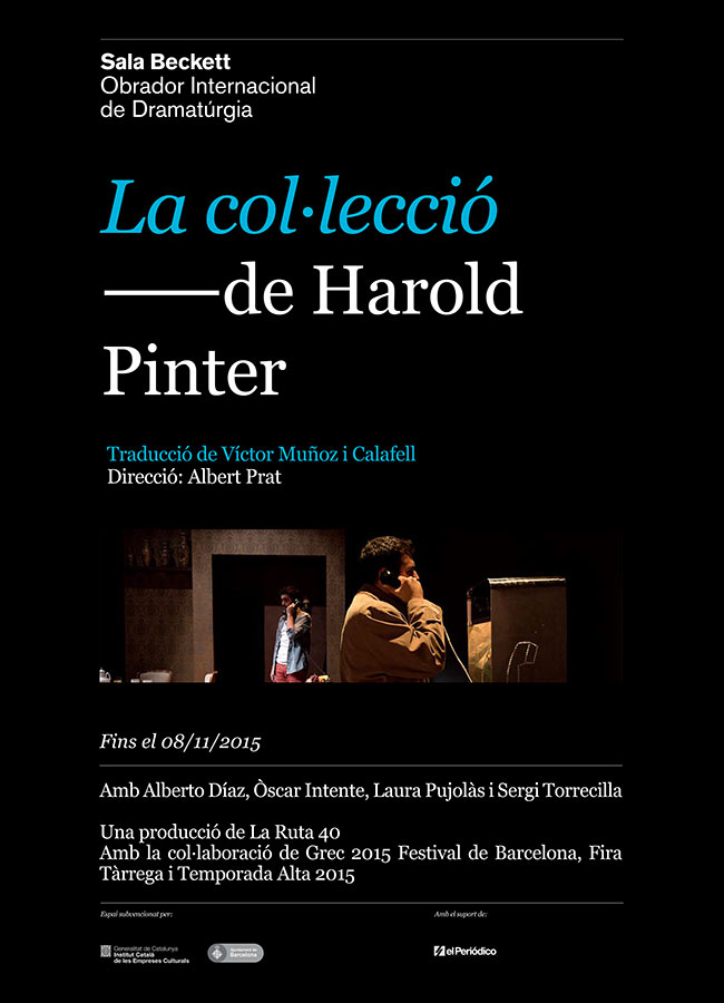 LA COL·LECCIÓ de Harold Pinter